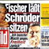 2005-09-21 Fischer läßt Schröder sitzen. Ich tausche Macht gegen Freiheit zurück